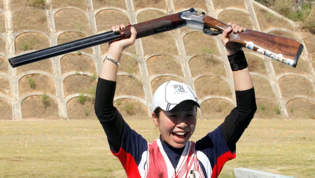 Asian Games shooters say happiness is a warm gun