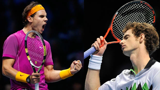 Nadal holds on to beat Murray at ATP finals