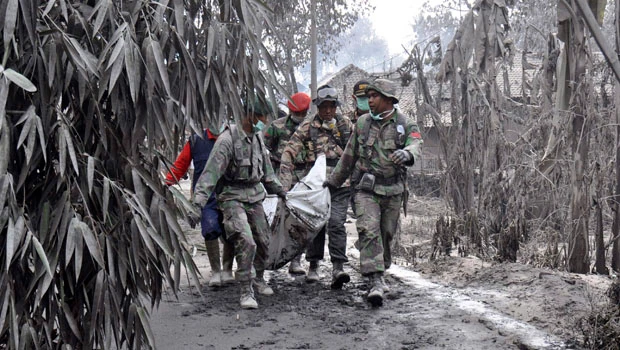 Volcanic gas incinerates villagers in Indonesia; death toll rises to 122