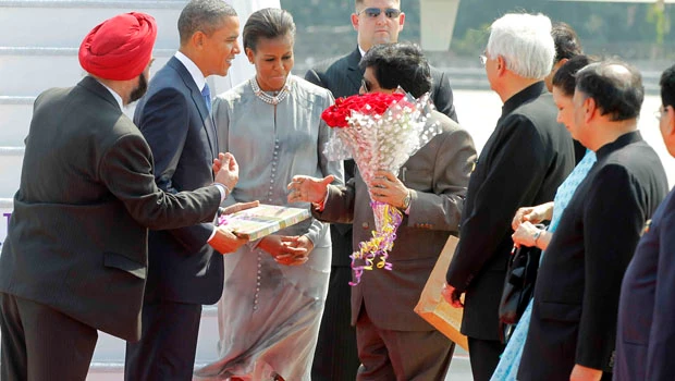 Obama in India looking to boost US economy