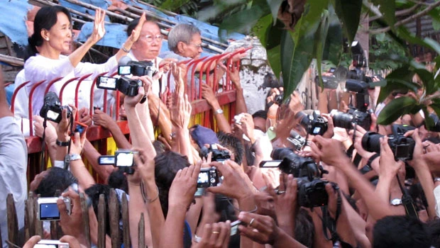 Myanmar democracy leader Suu Kyi freed