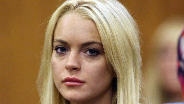 Lohan accused of battery