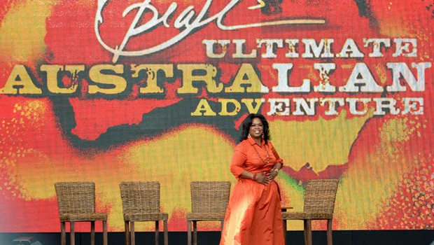 Oprah vacations in Fiji after Australia tour