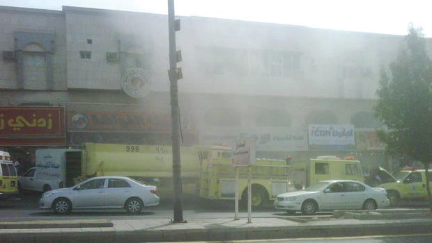 Restaurant fire controlled