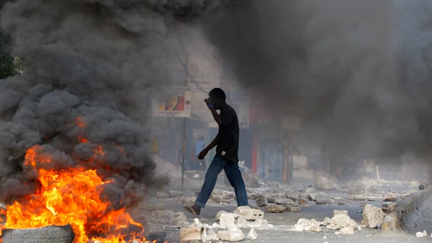 Haiti protesters rampage against election results