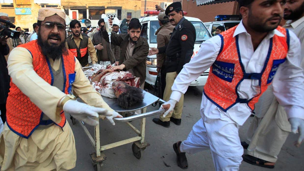 Suicide bombers kill 50 people in Pakistan