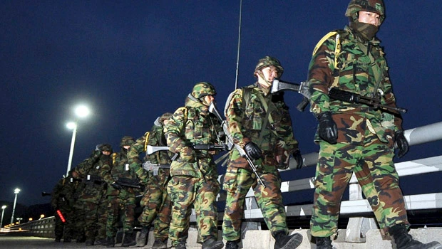 S.Korea starts live-fire drills, ignores North threat