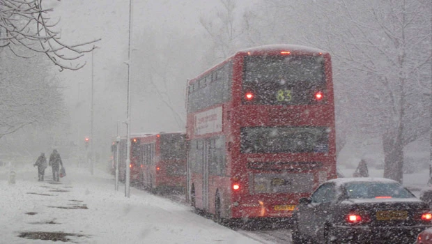 Heavy snow hits air travel, roads across Europe