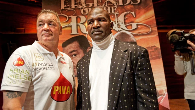 Holyfield wants world champ belt 1 last time