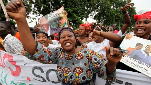 Ex-South African president Mbeki in Ivory Coast