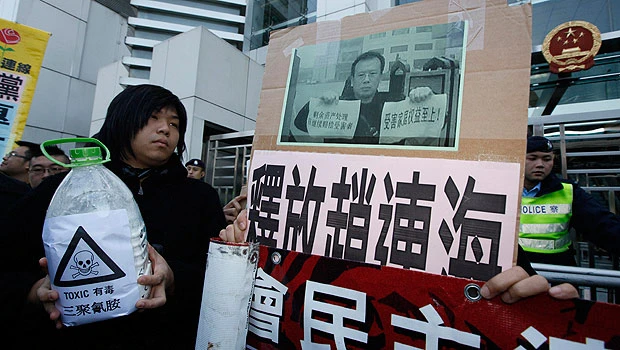 Jailed China tainted milk activist paroled