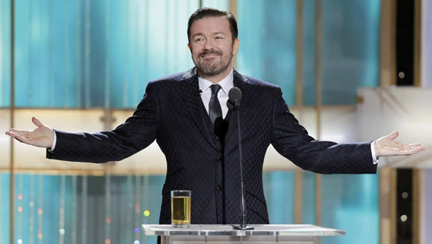 Gervais stands his ground over Globes performance