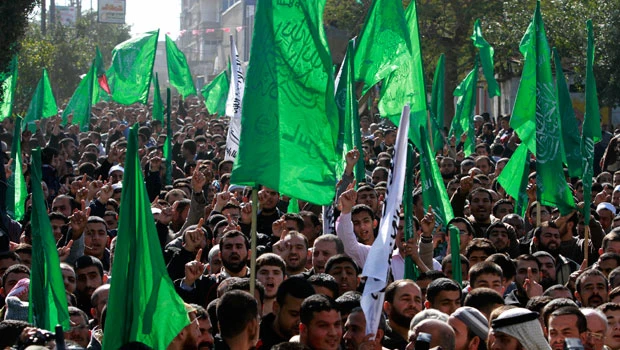 Palestinians show solidarity with Abbas