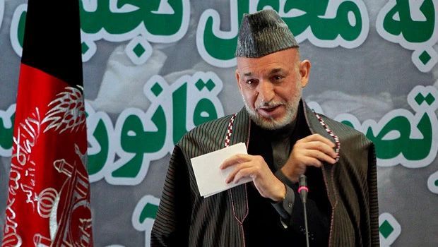 Biden in Kabul for talks with Karzai