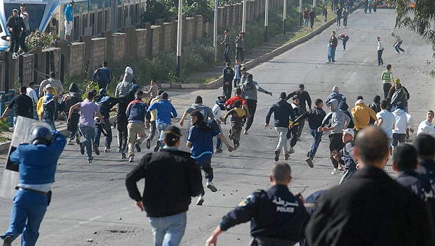 Food riots break out in Algeria