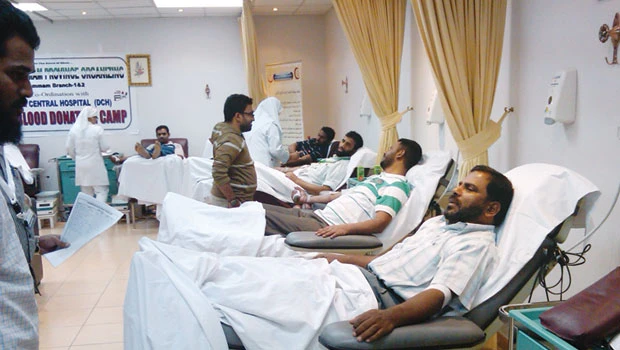 Blood-donation campaign receives massive support