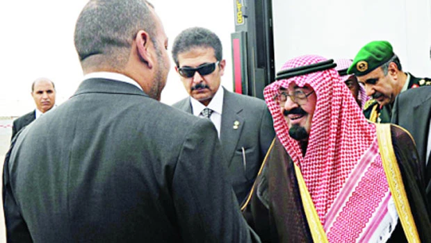 King Abdullah arrives in Morocco