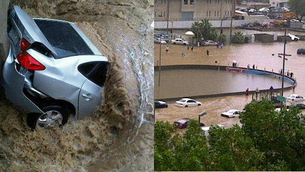 Rainfall in Jeddah exceeds Nov. 2009 flood accumulation