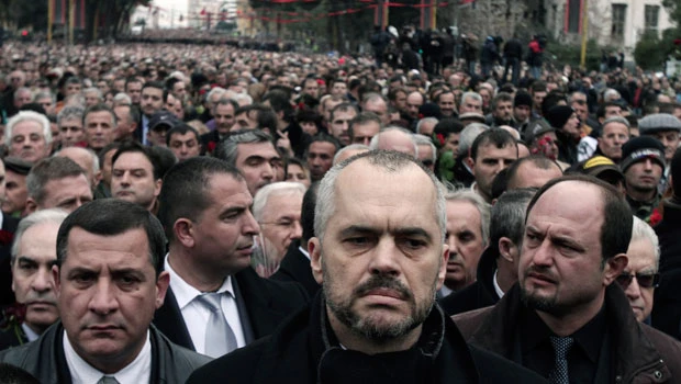 Albanian opposition holds anti-gov’t demonstration