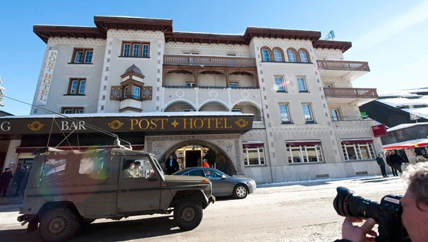 Swiss police: blast at Davos hotel, no injuries