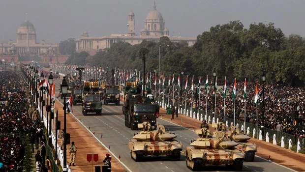 India displays military might, diversity on Republic Day