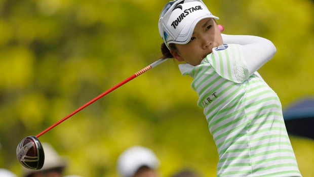 Arimura leads Webb by 1 stroke after 3rd round