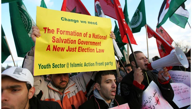 Jordan's opposition says new PM must step down