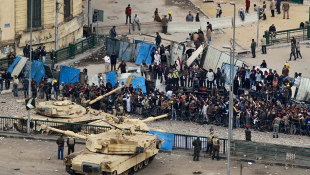 Only Egypt's military can tell Mubarak to go