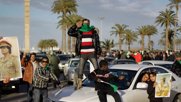 Qaddafi gangs sow terror in Libyan capital