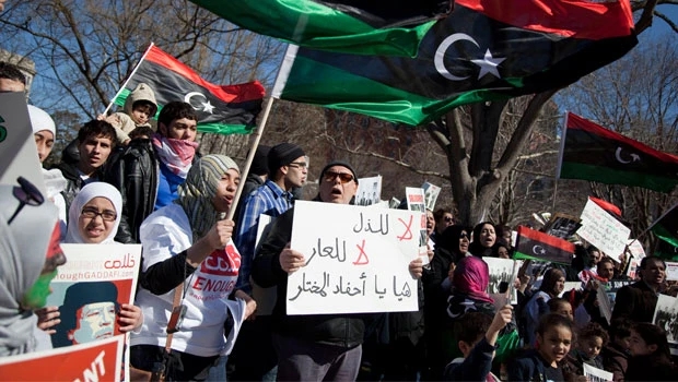 Nearly 100 killed in Libyan crackdown on unrest