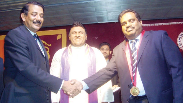 Lankan society picks new president