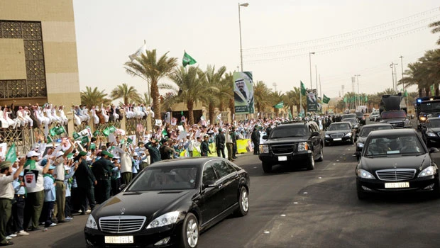 King’s return sparks celebrations in Riyadh