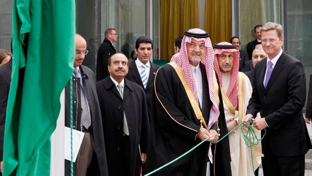 Prince Saud opens new embassy building in Berlin
