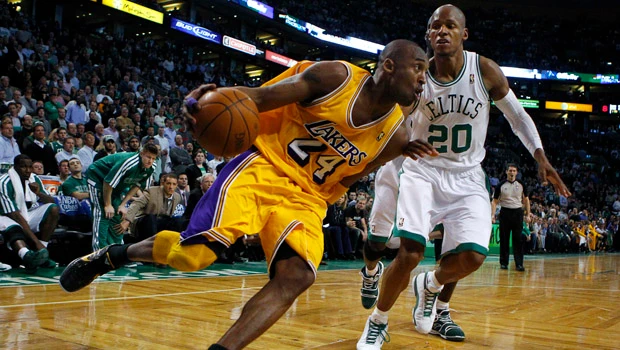 Bryant sparks Lakers past Celtics