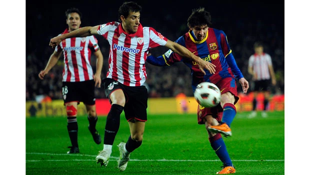 Messi strikes late to rescue nervous Barcelona