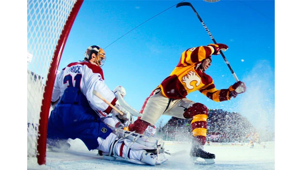 Flames blank Canadiens 4-0