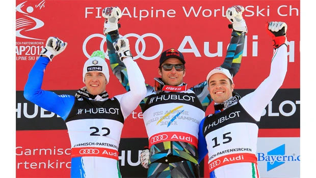 Svindal defends super-combined title at worlds