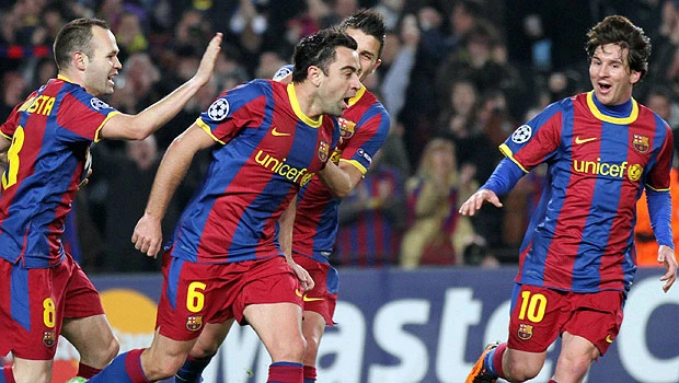 Messi fires Barca past Arsenal into quarters