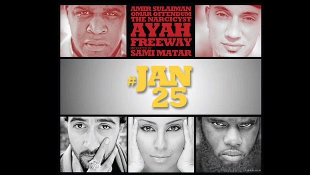 Hip-Hop revolutionaries musicalize winter of Arab discontent