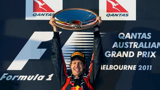 Sebastian Vettel wins F1 Australian GP