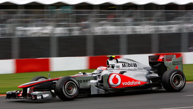 McLarens fastest on 1st day of practice for Australian GP