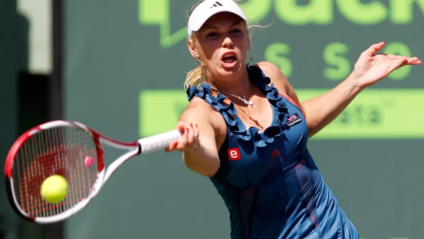 Wozniacki wins through at Key Biscayne