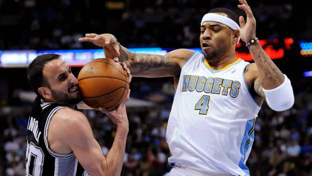 Nuggets edge Spurs