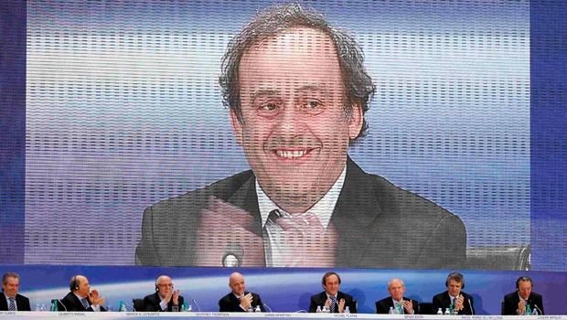 Platini re-elected unopposed as UEFA President