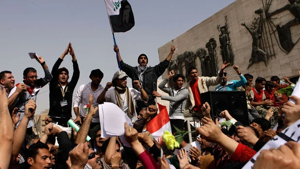 Iraq protesters accuse security troops of beatings