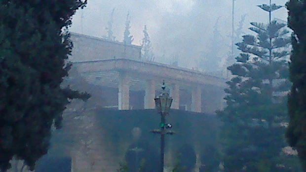 Protesters burn Baath offices in Syria; unrest widens