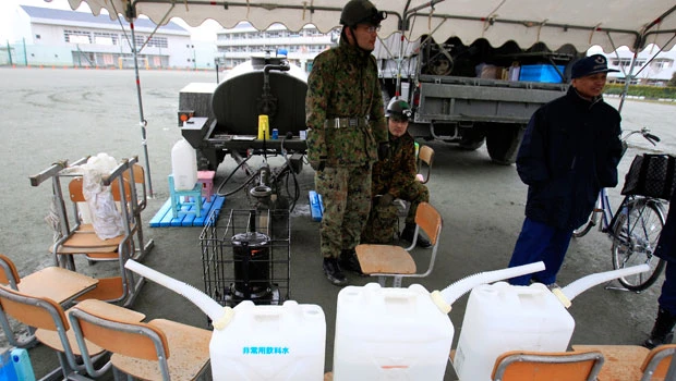 Concern in Tokyo over radiation in tap water