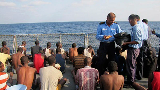 Indian navy captures 61 pirates in Arabian Sea