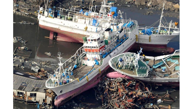 Scenes of devastation at heart of Japan disaster