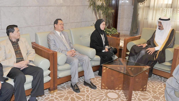 Prince Salman meets NCMF official